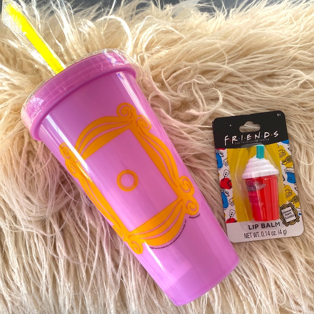 Friends Central Perk Color Changing Tumbler and Lip Balm
